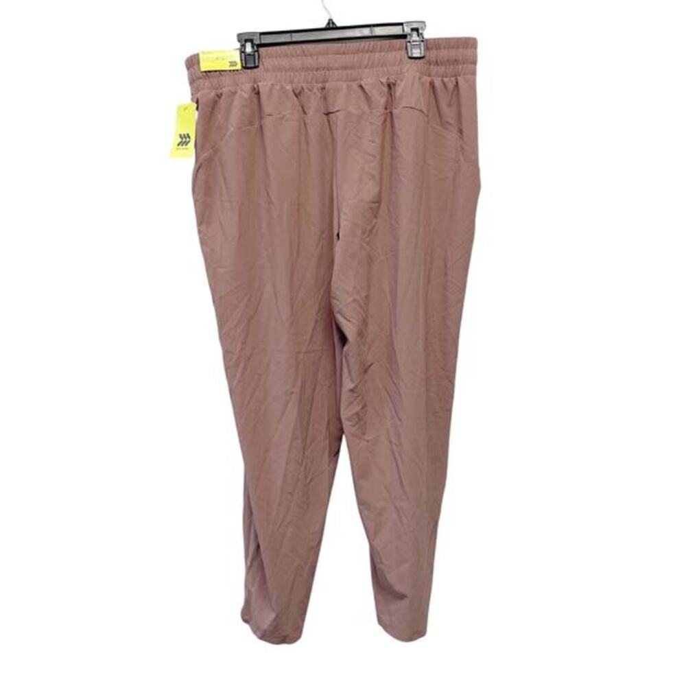 All In Motion Women's Active Light High Rise Taper Pants Mauve Size XL - Picture 4 of 7